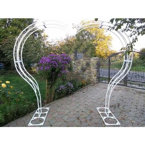 Customized wedding heart metal arch Floral arch Ceremony flowers