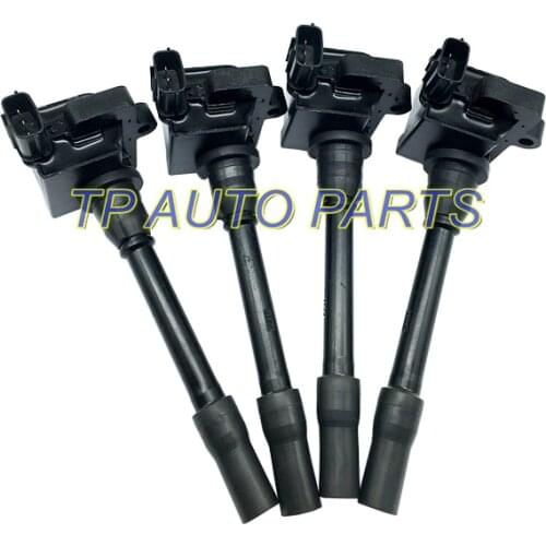 4 PCS Ignition Coil For M-itsubishi Lancer Cedia CS2A 2000-07 OEM FK0172 MD360866