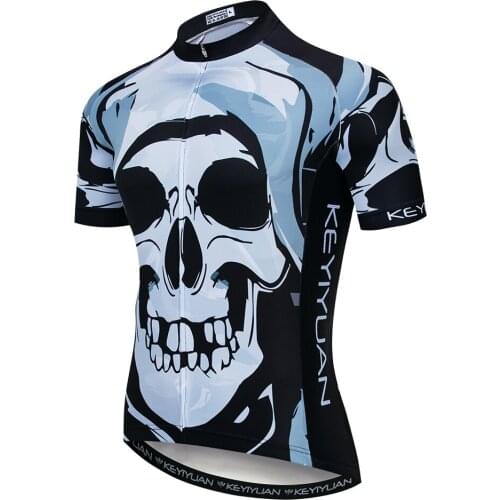 Keyiyuan Cycling Jersey Clothing Male Breathable Sweat Short Sleeve Top