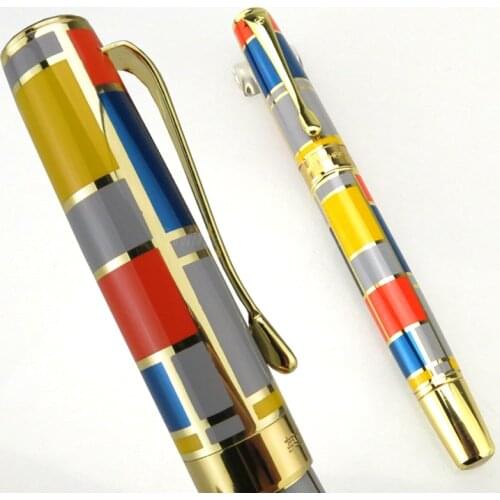 Hero 767 Classic Roller Ball Pen With Golden Trim Colored Great Pen Fit Business Office & Home & School Writing Gift Pen