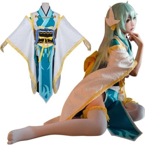 Game FGO Berserker Kiyohime Cosplay Costume Berserker Kiyohime Dress Cosplay Costume
