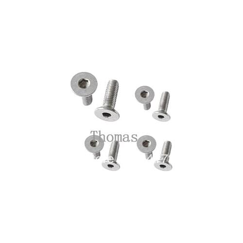 Lot50 Metric Thread M6*10mm Stainless Steel Hex Socket Countersunk Screws