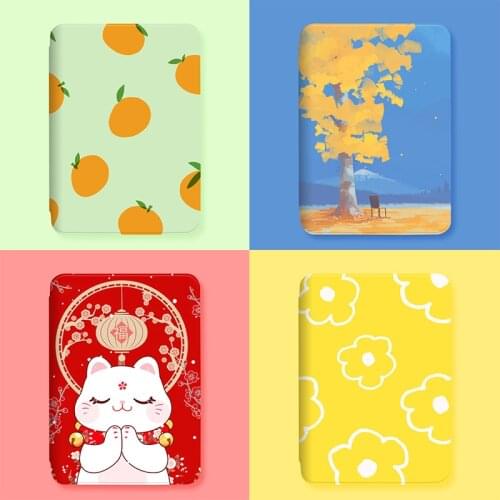 Cartoon Case For Amazon Kindle Paperwhite1 2 3 4 Case for Amazon Kindle 8th generation 2018 658 558 e-reader e-book funda capa