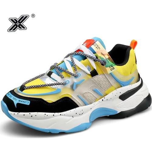 Brand New Fashion Colorful Platform Sneakers Men Streetwear Chunky Shoes Men Casual Jogging Trainer Shoes 2021 zapatillas hombre