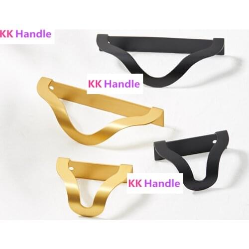 Invisible handle/brass Door knob European Antique Furniture Handles Drawer Pulls Kitchen Cabinet gold Knobs and Handles