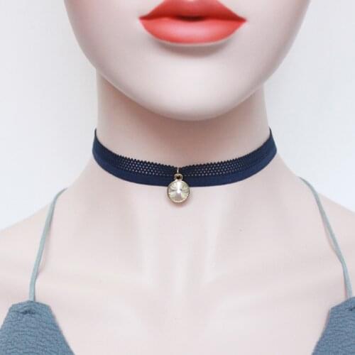 2020 New Fashion Imitation necklace collarbone chain Choker Jewelry SGL1013