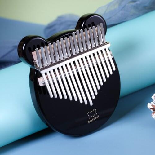 Crystal 17-tone Thumb Piano Transparent Carlin Female Finger Piano Beginner Girls