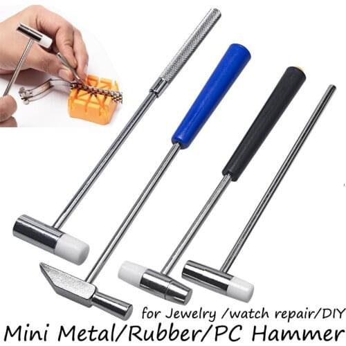 Professional Mini Hammer Watchband Watch Strap Bracelet Advanced Hammer Jewelry Watchmaker Repair Tool Maintenance Tools