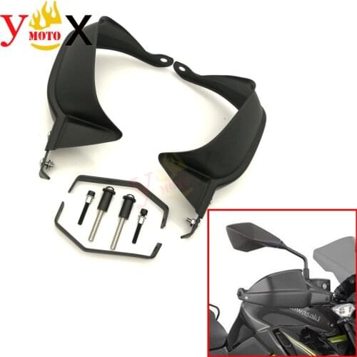 VERSYS650 Motorcycle Brush Bar Hand Guard Handguard Hand Protection W/ Screw Wind Deflector For Kawasaki VERSYS 650 KLE650 Z900