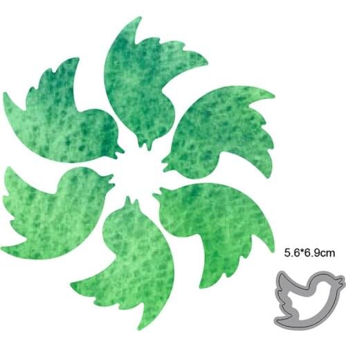 Metal Cutting Dies Cut Mold Animals Bird Christmas Decoration Scrapbook Paper Craft Knife Mould Blade Punch Stencils