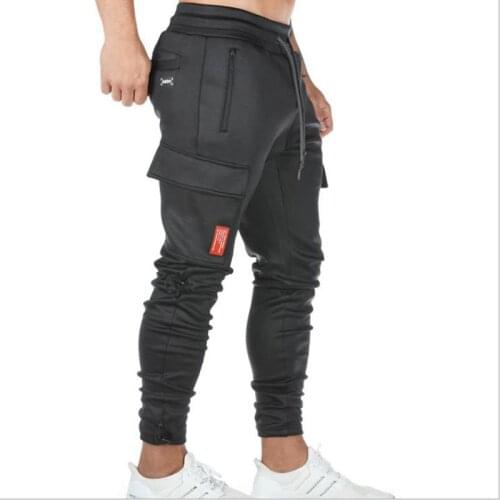 2020 Spring Men Pants Side Pocket Men Joggers Casual Men Sweatpants Joggers Trousers Sporting Clothing Bodybuilding Pants