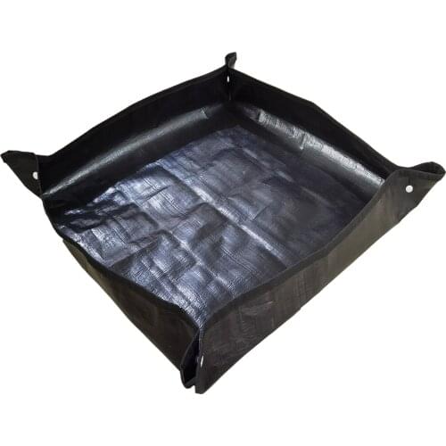 Plant Repotting Mat Waterproof Indoor Gardening Mat Folding Transplanting Tarp 29.5x29.5in Gardening Planting Operation Mat