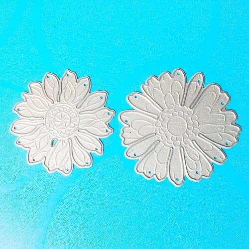 YINISE Metal Cutting Dies For Scrapbooking Stencils Flower DIY Album Paper Cards Making Embossing Folder Die Cuts Cutter Tools