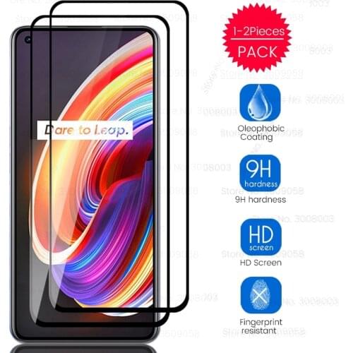 1/2pcs tempered glass for oppo realme x7 pro x7pro glass screen protectors on realmy realmi real me x 7 phone protective film