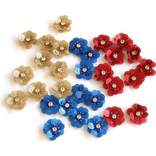 10pcs/lot Rhinestone beaded patches for clothes DIY sew on parchE appliques Embroidery applique patch ropa clothing accessory