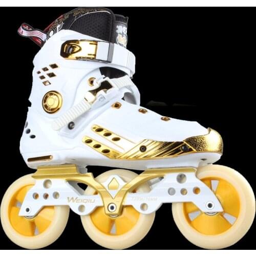 2020 New Design Speed Inline Skates 3x100mm or 4x76/80mm Wheels High Ankle Roller Skates Professional Skating Shoes Free Skating