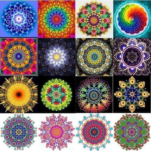 5D Diamond Painting DIY Crafts Home Decorations Wall Mandala Flower Decorative Painting Cross Stitch Embroidery Complete Kit