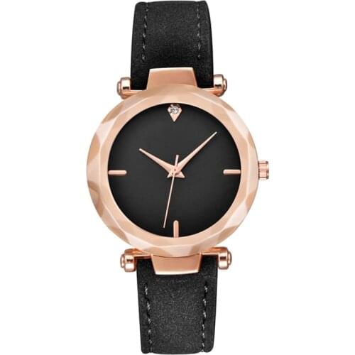 Womens Watch Fashion Pin Buckle Elegant All Match Watch Accessory Leather WristWatches Women Dress Ladies Quartz Clock 0995