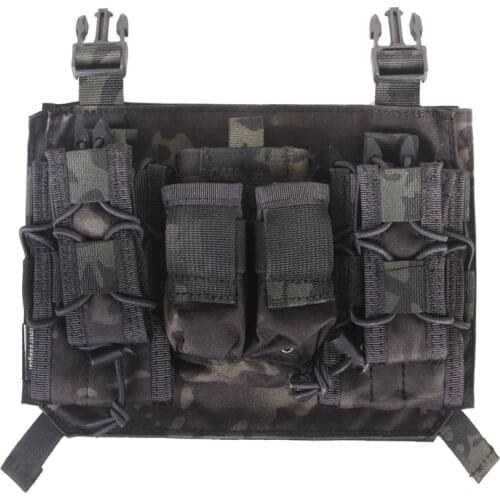 EmersonGear Assaulters Panel 9mm /5.56mm Modular Panel Platform Set Magazine Pouches Tactical Molle Pouches for 419 420 Vest