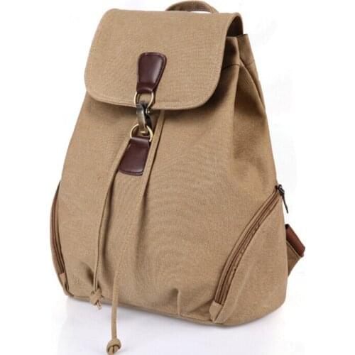 ETN BAG 060916 hot sale unisex women men canvas backpack student school bag