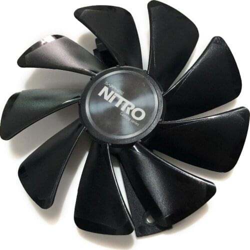 FDC10U12S9-C CF1015H12D RX 580/570/480 GPU VGA Graphics Cooler Fan For Sapphire NITRO RX580 RX480 Video Card Cooling Replacement