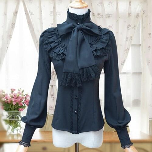 MoriAlice Black And White Blouses