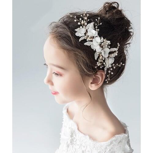 Girls crystal bridal hair accessories wedding headpieces rhinestone wedding tiara headbands women crowns Pageant