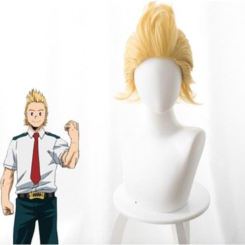 My Hero Academia Cosplay Wigs Mirio Toogata Cosplay Wigs Heat Resistant Synthetic Hair Halloween Christmas Boku no Hero Academia