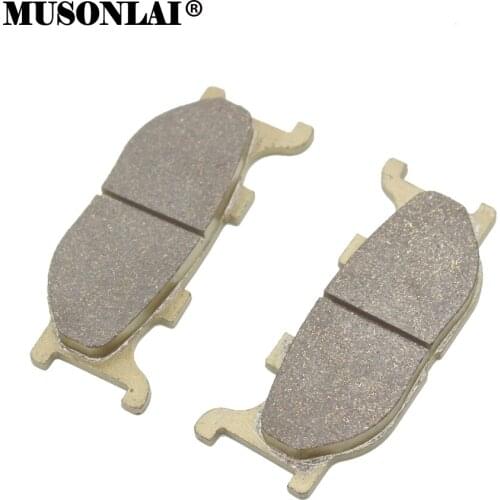 Motorcycle Front Brake Pads For Yamaha SR125 XVS125 XVS1100 Dragstar XV125 XV250S Virago YP250 YP400 Majesty XP500 T-Max MT-03