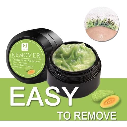 Grafting Eyelash Extension Makeup Remover Glue 5g Non-irritating Plant Adhesive Gel Remover Eye Lashes Make Up Remover Cream