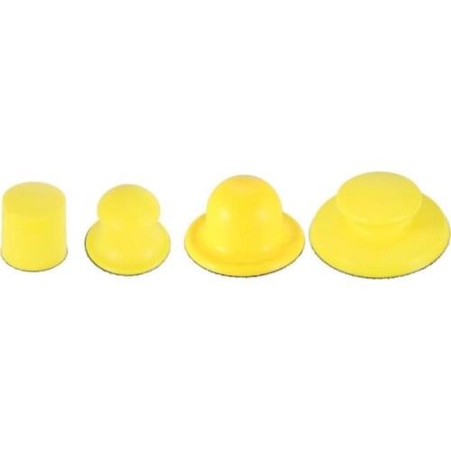 1Pcs 2/3/4/5inch PU Foam Sanding Block Hook & Loop Foam Hand Grinding Pad Block Dust Free Sandpaper Sanding Disc Polishing Tool