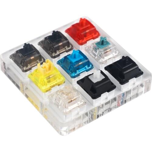 9 Key Switch Tester Linear Tactile Switch Gateron Ink Silent Ink Durock T1 Piano F1 Switches Shaft Testing Tool Switch Tester