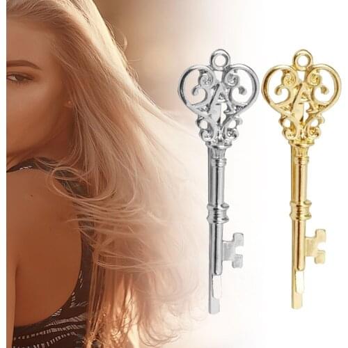 1Pcs Creative Mini Key Hair Clips Retro Hairpins for Girls Ladies Barrette Headwear Hair Accessories for Women Spinki Do Wlosow