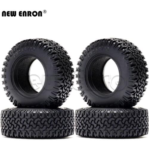 4Pc 1.55 inch Soft Rubber Terrain 78*40mm Wheel Tires for 1/10 RC Crawler Car Tamiya LC70 MST JIMNY Axial YETI AXI90069 D90 TF2
