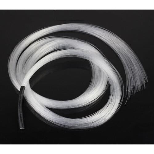 50~100PCS 0.75mm(Dia.) 4 Meters End glow PMMA Fiber optical cable f/Home Restaurant Car SKY DIY Led Star Ceiling Lighting Decor