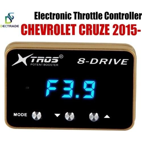 Dectrade Car Electronic Throttle Controller Racing Accelerator Potent Booster For Chevrolet Cruze 2015- Tuning Parts 8 Drive