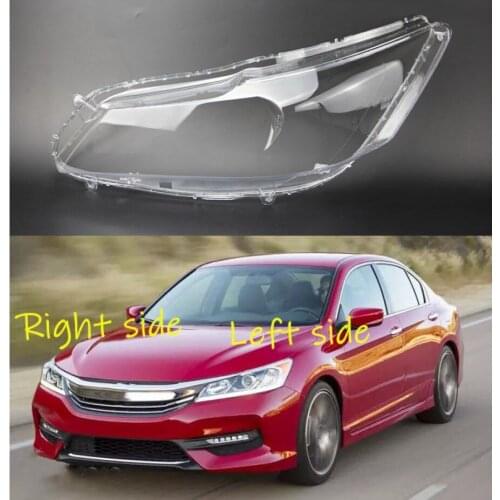 For Accord 9.5 Generation 2016 2017 Car Headlight cover Headlamp Lens Auto Shell Cover
