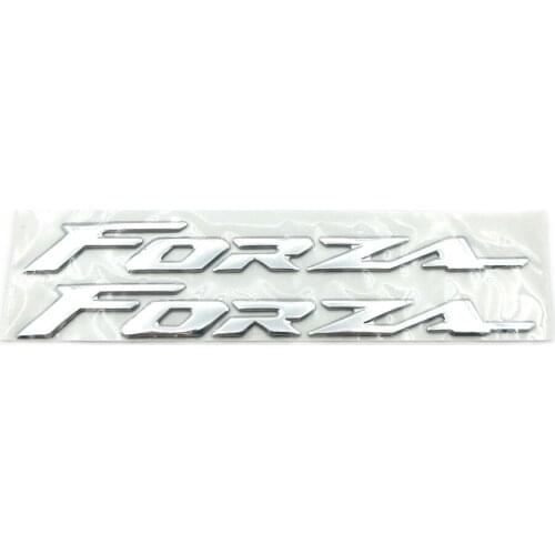 For Honda Forza 300 250 125 Forza300 Forza250 Forza125 3D Decals Emblem Logo Raised Reflective Fairing Tank Fuel Stickers Cover