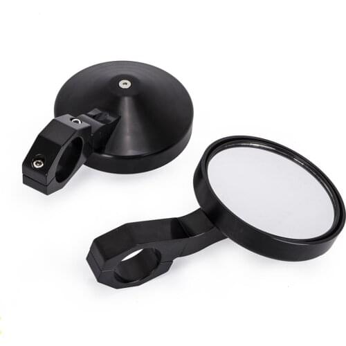 For Polaris RZR Ranger XP 4 1000 Rearview mirror UTV wide view Round Clamp Side Mirror Adjustable Rotatable 1.75" Heavy Duty