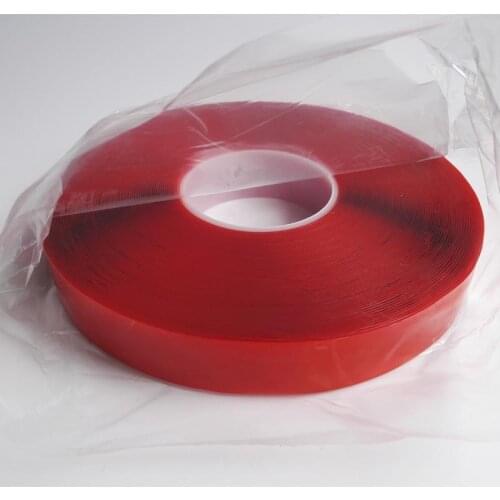 0.5mm Thick, 5x (12mm*33Meters) Clear Two Sides Acrylic Glue Tape for Car Strip, Glass Joint