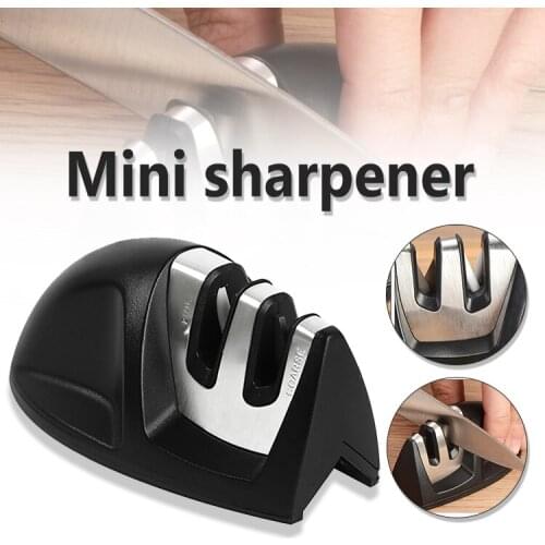 HOT 2 Stage Manual Sharpener for Sharpening Kitchen Cutter Diamond Rods Kitchen Cutter Accessories