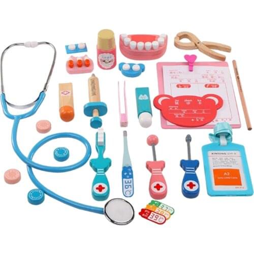 Doctor Nurse Role Play Toys Medicine Box Toy Kits for Kids Playset