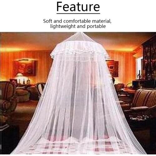 Summer Romantic Hung Dome Round Mosquito Net Hanging Bed Canopy Dome Tents Bedroom Circular Home Decoration