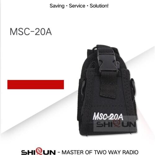 MSC-20A Nylon Multi-Function Universal Pouch Bag Holster Carry Case for Baofeng Radio UV-5R UV-9R UV-82 888S TH-UV8000D MD-380