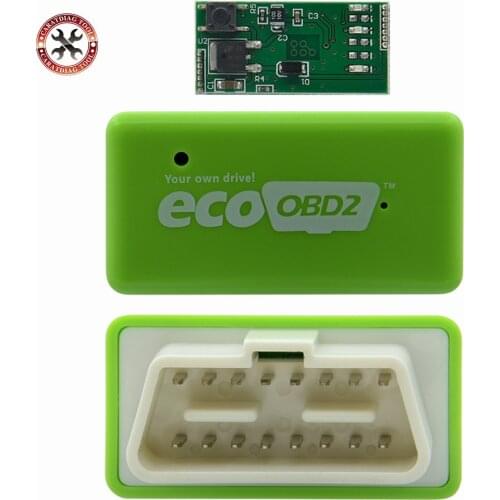 Plug&Drive Ready!!! Eco OBD2 Economy Chip Tuning Box EcoOBD2 for Benzine 15% Fuel Save Less Fuel and Less Emission