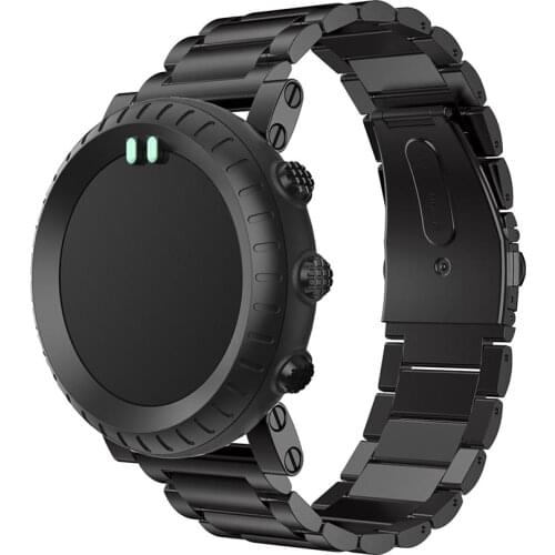 Bracelet stainless steel watch strap For Suunto Core watch Band Smart watch Adjustable Replacement Strap Wristband Accessories