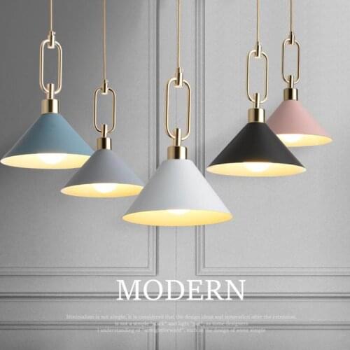 Modern fashion shop showcase pendant lights Single Loft Light Small Bedroom Bedside Restaurant Bar Led Lamps kitchen lighting