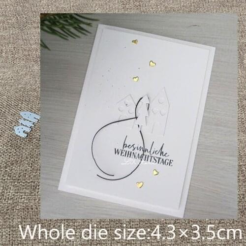 XLDesign Craft Metal Cutting Dies cut dies 3pcs tree house decoration scrapbook Album Paper Card Craft Embossing die cuts