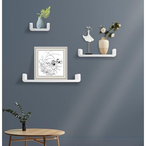 Seasoning Debris Rack White Storage Shelf Self-Adhesive Shampoo Bath Shower Rack Wall-Mounted