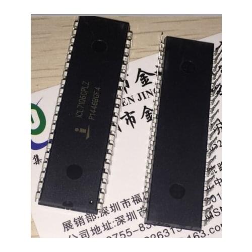 100% New&original ICL7106CPLZ DIP40 ICL7106CPL ICL7106